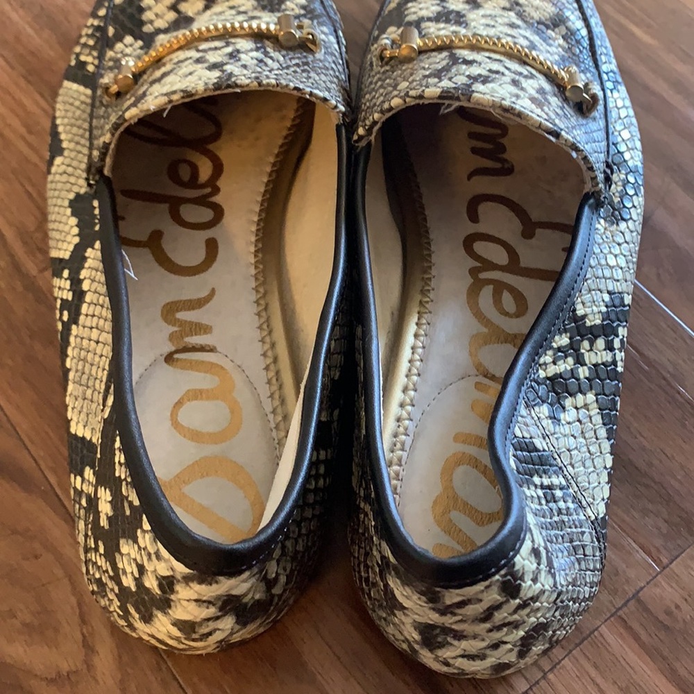 Sam Edelman Lior Snake skin Loafer 10M - Picture 5 of 10